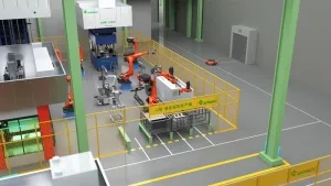 Digitale Fabrik für Hydroformteile von Autofahrgestellen